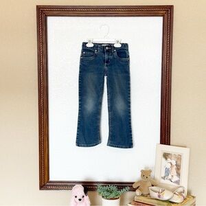 Circo 2003 Vintage Y2K Girls Straight Leg 5-pocket Jeans Adjustable Waist Size 4